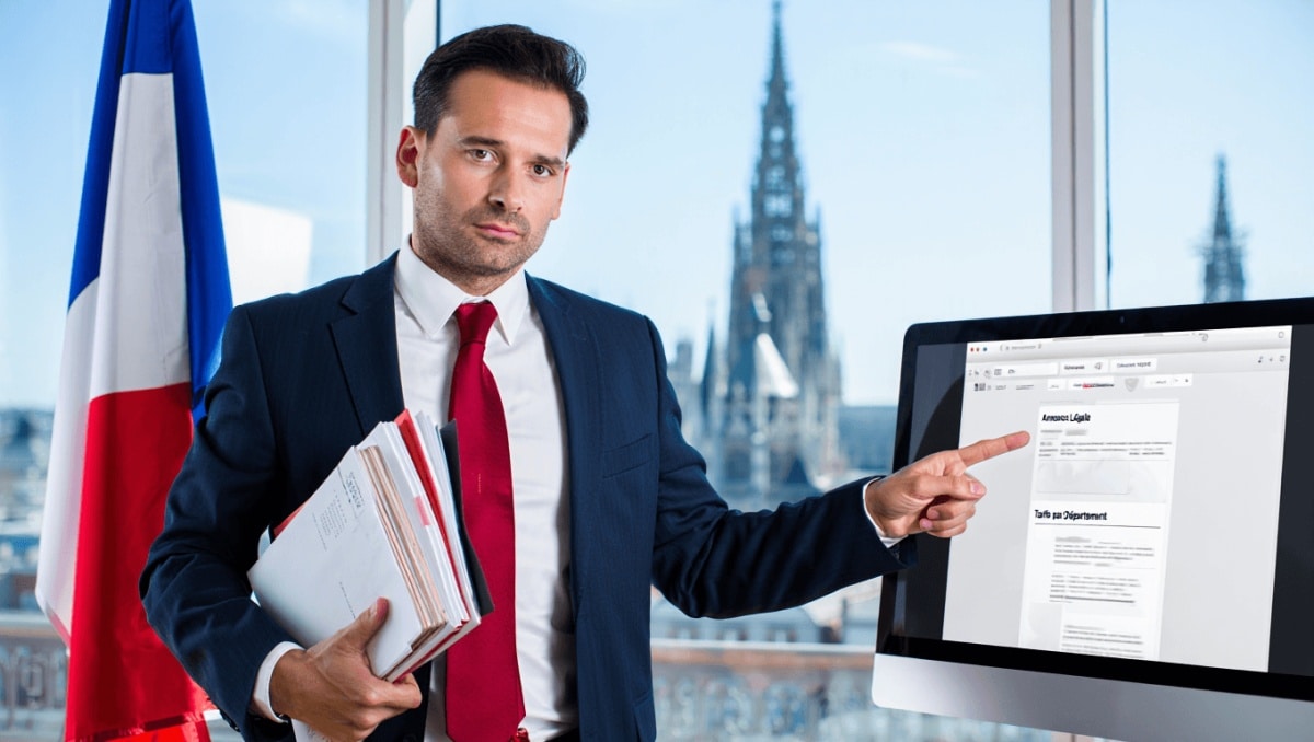 
				Combien coûte une annonce légale ?
			